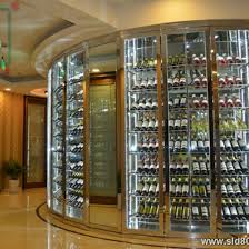 Whether you decide to store your wine glasses in a cupboard or a. Decorative Wall Mounted Storage Glass Door Metal Wine Rack China Wine Rack Display Rack Made In China Com