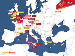 Air Malta Route Map Book Our Flights Online Save Low Fares Offers More Air Malta Route Map Airline Reviews