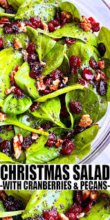 Easy Christmas Salad One Bowl Yummy Salad Recipes Christmas Salad Recipes Christmas Food Dinner