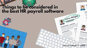 Things To Be Considered In The Best Hr Payroll Software Payroll Software Payroll Software