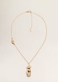 Moda Online Silhouette Necklace Body Necklace Gold Necklace Women