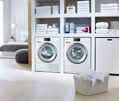 Miele W1 Waschmaschine Trockner Auf Waschmaschine Hauswirtschaftsraum