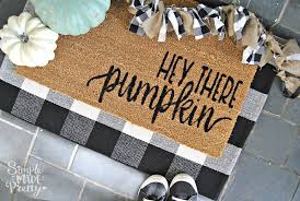 This listing is perfect for crafters, designers and decorators that are looking for premade works. Fall Welcome Door Mat With Free Svg File 2020