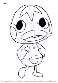 Learn How To Draw Ketchup From Animal Crossing Animal Crossing Step By Step Drawing Tutorials Animal Crossing Drawings Coloring Books