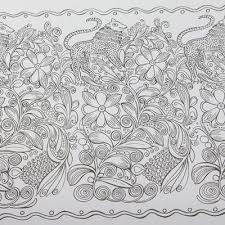 Mexican Art Coloring Pages More Views Mexican Folk Art Adult Coloring Book Pages Coloring Books
