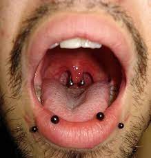 I M Speechless Pierced Uvula Unique Body Piercings Crazy Piercings Mouth Piercings