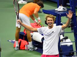 Alexander zverev said he was still smiling at a great time in his life after losing in the paris masters final to daniil medvedev on monday morning (aedt), following domestic assault. Alexander Zverev Beats Pablo Carreno Busta To Reach Us Open Final Tennis News Times Of India