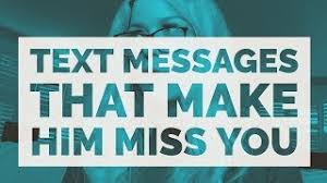 You're actually on the right track. 51 Perfect Text Messages That Will Make Him Smile And Miss You More