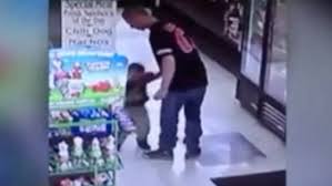 Warning Disturbing Video Man Punches Toddler In The Face Daily Mail Online