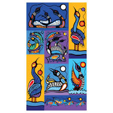 Healing Waters Purple From Fabricdotcom Designed By Mark Anthony Jacobson For Northcott Fabrics This Cotton Printed Fabric Printing On Fabric Purple Quilts