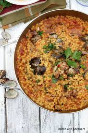 Fregula Con Arselle Sardinian Pasta With Clams Sardegna Italian Recipes Italy Food Clam Pasta