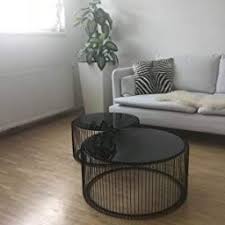 Kare Design Couchtisch Wire Black 2er Set Runder Moderner Glastisch Grosser Beistelltisch Kaffeetisch Nachttisch Schwar In 2020 Kaffeetisch Kare Design Couchtisch