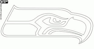 Printable Seahawks Logo Nfl Logos Coloring Pages Coloring Pages Of Nfl Logos Printable Nfl Seattle Seahawks Logo Seahawks Colors Seahawks Crafts