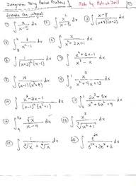 Replace all occurrences of u1. Calculus Integration Using Partial Fractions By Patrickjmt Tpt