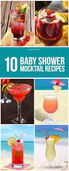 30 Fun Baby Shower Mocktails Recipes To Kickstart Your Party Mocktail Recipe Baby Shower Food Menu Baby Shower Menu