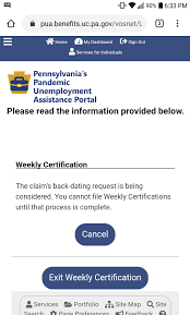 If you are eligible for regular state uc (in pa or any other state); Anyone Know How Long Pennsylvania Is Taking To Process Backdating Requests Via The Portal I Haven T Been Able To Do Biweekly Claims The Last 2 Weeks Because They Are Still Processing My