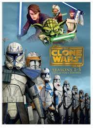 Star Wars The Clone Wars Seasons 1 5 Dvd Star Wars Clone Wars Clone Wars Star Wars Gifts