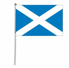 The national flag of scotland is the saltire. 1 100pcs Scotland Scottish Britain Flag Small Flags Handheld Edinburgh Ebay