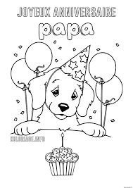 Donc, si vous cherchez des feuilles de coloriage joyeux anniversaire dinosaure gratuites, vous êtes au bon endroit. Coloriage Joyeux Anniversaire Papa Jecolorie Com