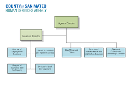 organizational chart human services