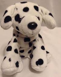 Black And White Bulldog Stuffed Animal Caltoy Dalmatian Puppy Dog White Black Spots Plush Stuffed Animal Soft Baby Toy Caltoy Baby Soft Toys Plush Stuffed Animals Dalmatian Puppy