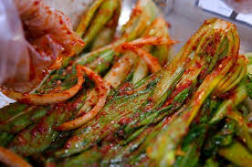 A Unique Kimchi Recipe Made With Bok Choy The Addition Of Banana Will Bring The Sweetness In The Side Dish Recipes Healthy Healthy Side Dishes Cooking Dishes