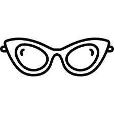 Cat Eye Glasses Free Vector Icons Designed By Freepik Vector Icon Design Free Icons Cat Eye Glasses