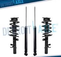 Front Struts w/Coil Spring Assembly + Rear Shocks for 2014 - 2019 Ford  Escape