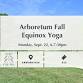 Arboretum Fall Equinox Yoga