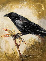 Birds That Cannot Fly Are Called Pin By Lori Aab On Avian Mixed Media Techniques Organic Art Crow