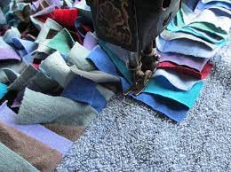 This stunning rug is made with lots and lots of scrap fabric, crocheted into a large round rug. Make A Shag Rag Rug In A Few Hours Mother Earth News