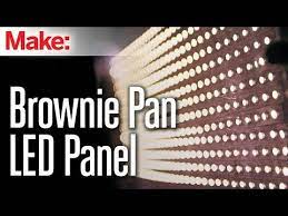 Those fancy led tube lights are all the rage right now, and you can make them yourself with this diy guide. Build Your Own Led Light Panel With A Brownie Pan Led Lighting Diy Diy Led Lighting Ideas Led Panel