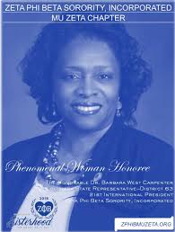 Zeta Phi Beta Sorority, Incorporated Mu Zeta Chapter