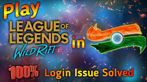 How To Download League Of Legends Wild Rift In India How To Fix Login Issue In Wild Rift Open Beta Youtube