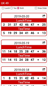 Betfred's final results for the game is present here. Uk 49s Lunchtime Results For Today 2019 Latest Uk49s Results