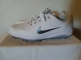 Nike React Vapor 2 Men S Golf Trainers Sz 11 Wide Bv1138 101 Wht Gray Blk Nike In 2020 Golf Shoes Mens Golf Trainers Mens Golf