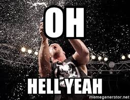 Image result for give me a hell ya stone cold