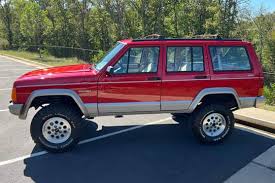 Image result for Flame Red 1996 Jeep