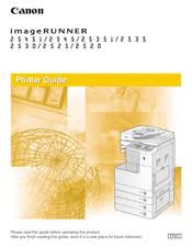 Run the detect drivers scan to see available updates. Canon Image Runner 2520 Manuals Manualslib