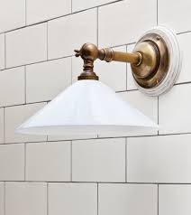 Croft Wall Light With Reeded Shade 2 Jamb Wall Lights Antique Style Wall Lights Lights