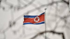 The flag of north korea, also known as the ramhongsaek konghwagukgi (korean: Kim Jong Un Seen Laughing Smiling Smoking And Waving To Crowds North Korea State Media Reports Cnn