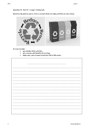 Pentaksiran tingkatan 3 tahun 2015. Kertas Soalan Bahasa Inggeris Pt3