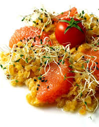 Salade De Lentilles Corail Aux Agrumes Sans Gluten Cookismo Salade Lentilles Corail Salade De Lentilles Recettes Minceur