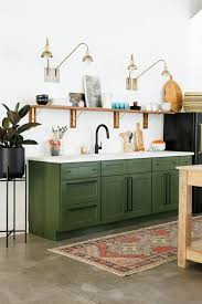 Studio Kitchen Reveal 5 We Are Want To Say Thanks If You Like To Share This Post To Another People Via You Green Kitchen Cabinets Studio Kitchen Green Cabinets