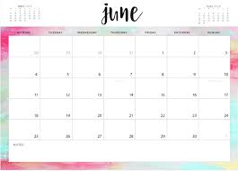 June 2018 Calendar Designs Calendar Printables Calendar Design Monthly Calendar