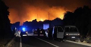 Il nuovo incendio è scoppiato a calangianus. B5d9di Qbhyafm