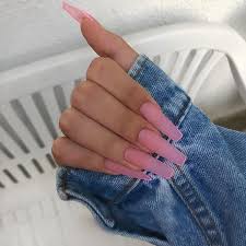 Grey short coffin nails ❤ 30+ outstanding short coffin nails design ideas for all tastes ❤ see more ideas on our blog!! Coffin Nails Ideas For Enchanting Look Naildesignsjournal Com