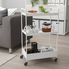 Things to buy at ikea singapore. Nissafors Trolley White 50 5x30x83 Cm Ikea