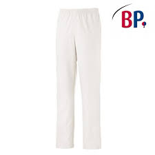 Pantalon Blanc De Cuisine Pour Homme Et Femme Lisavet