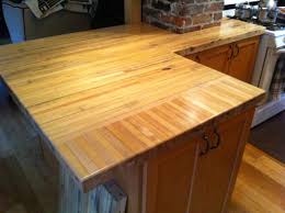 Reclaimed Bowling Alley Floor Repurpased As A Countertop New Countertops New Kitchen Countertops